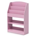 Highkey Kidkanac Magazine & Bookshelf with Toy Storage; Pink LR801275